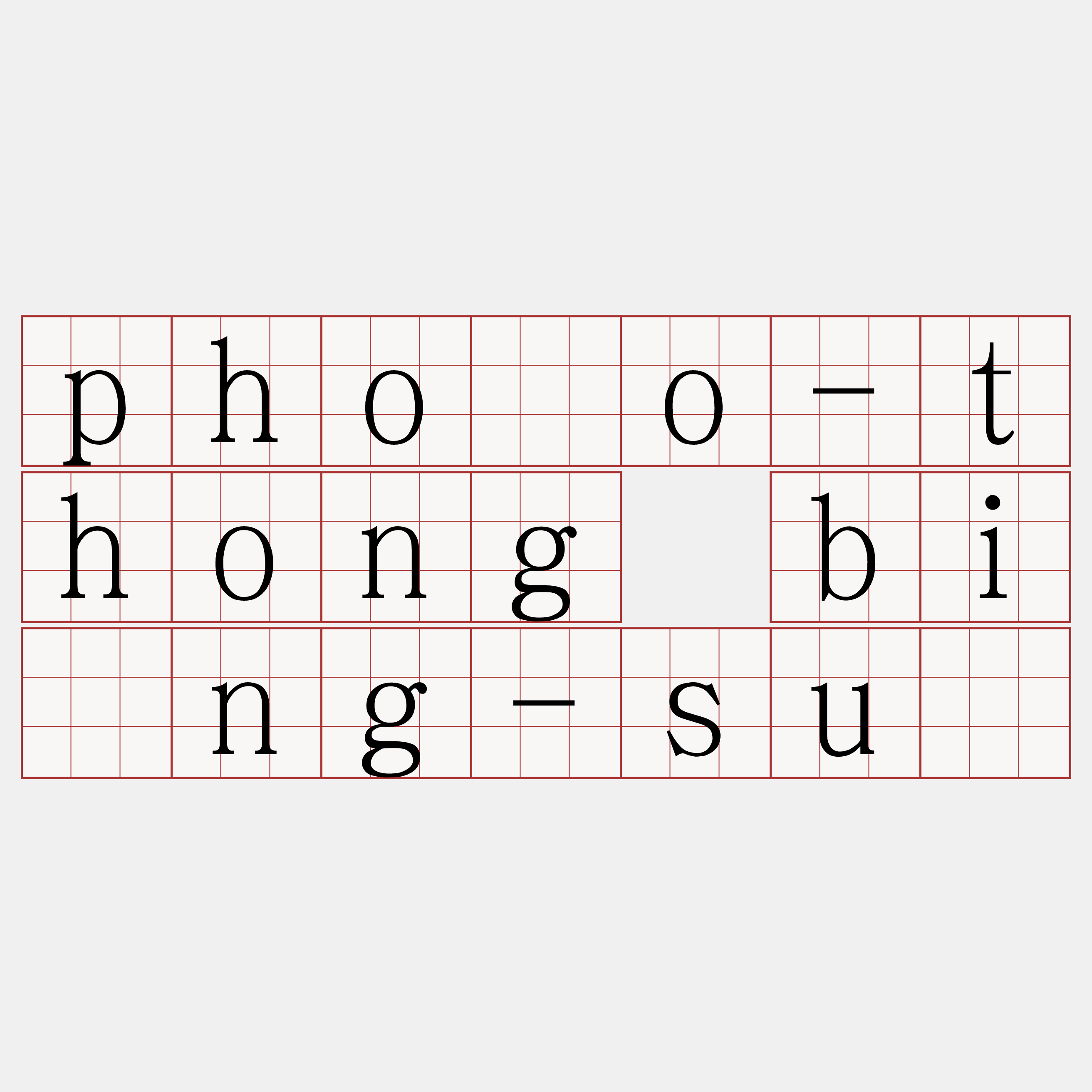 phóo-thong bîng-sû
